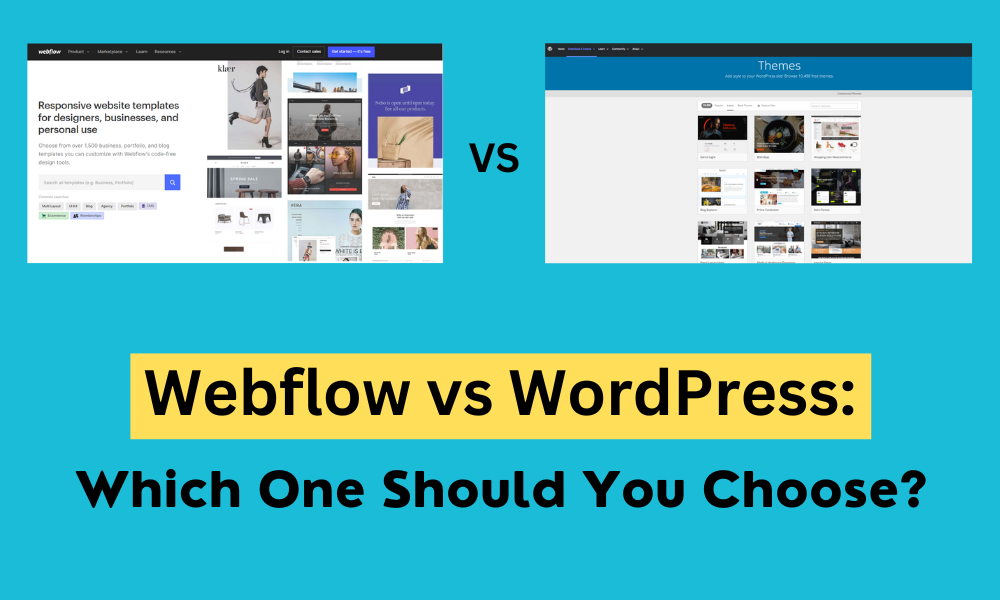 webflow vs wordpress