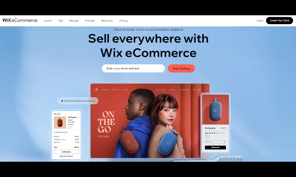 wordpress vs wix ecommerce